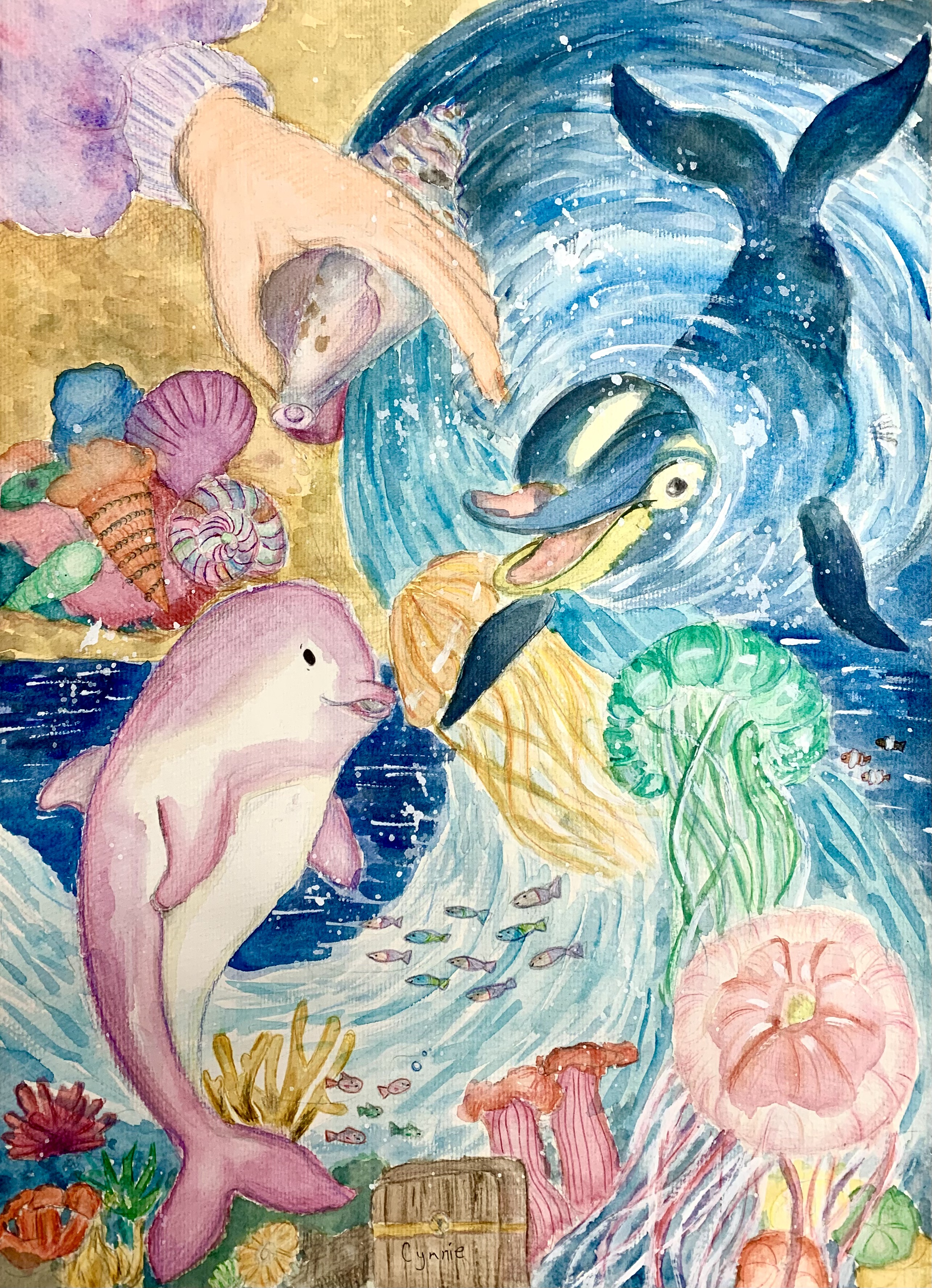 Student artwork by Cynnie Chen