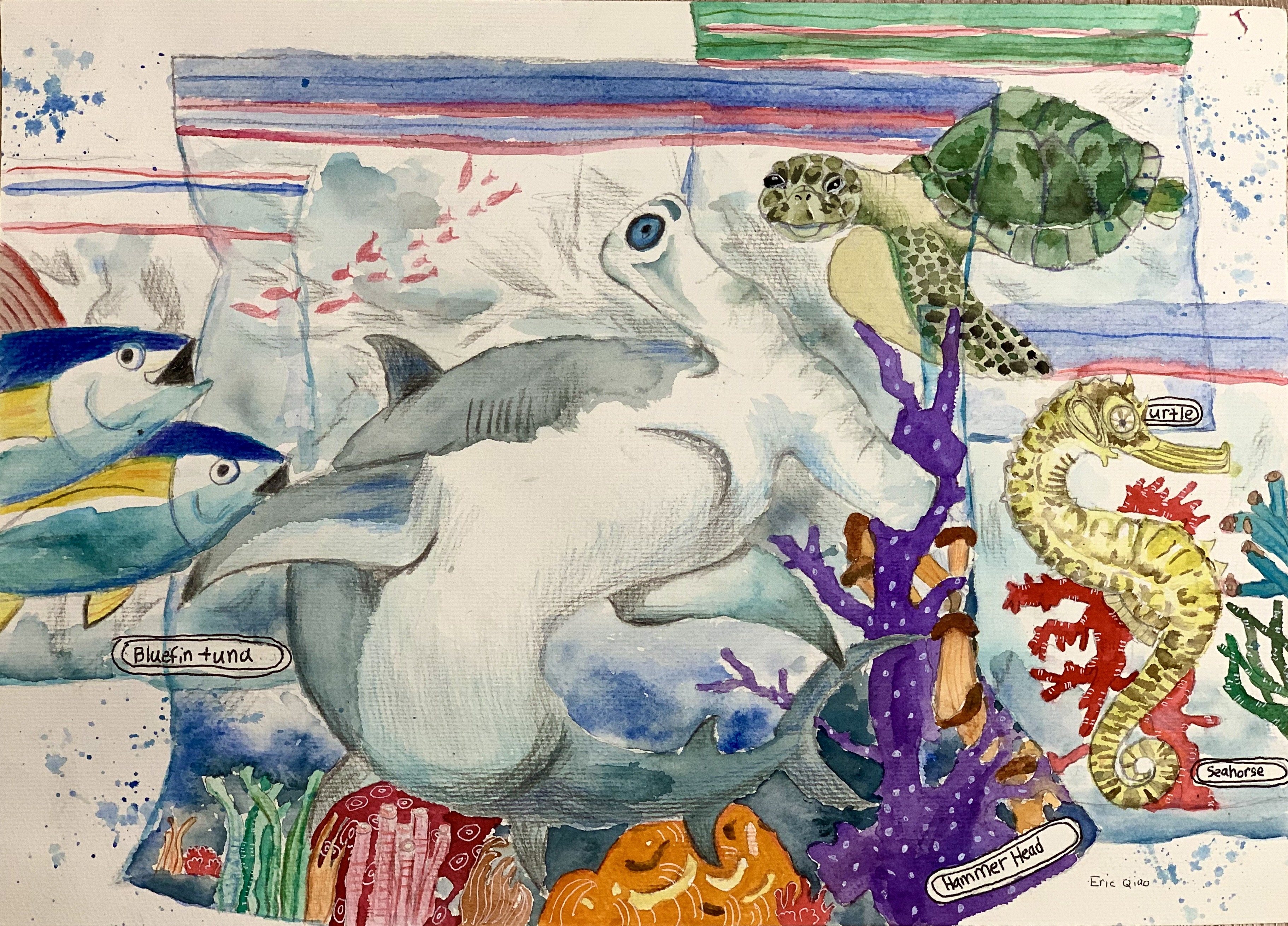Student artwork by Eric Qiao