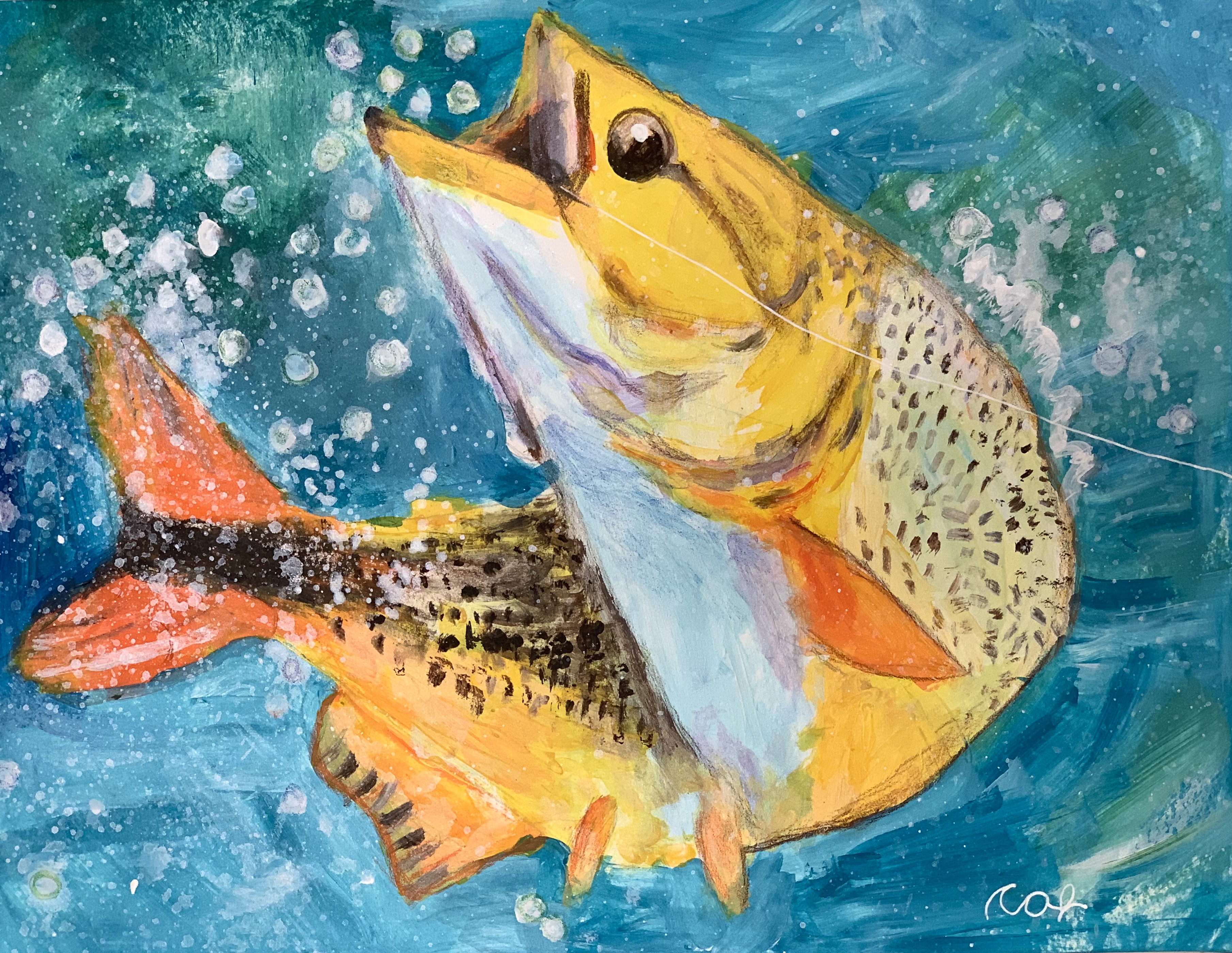 Student artwork by Catherine