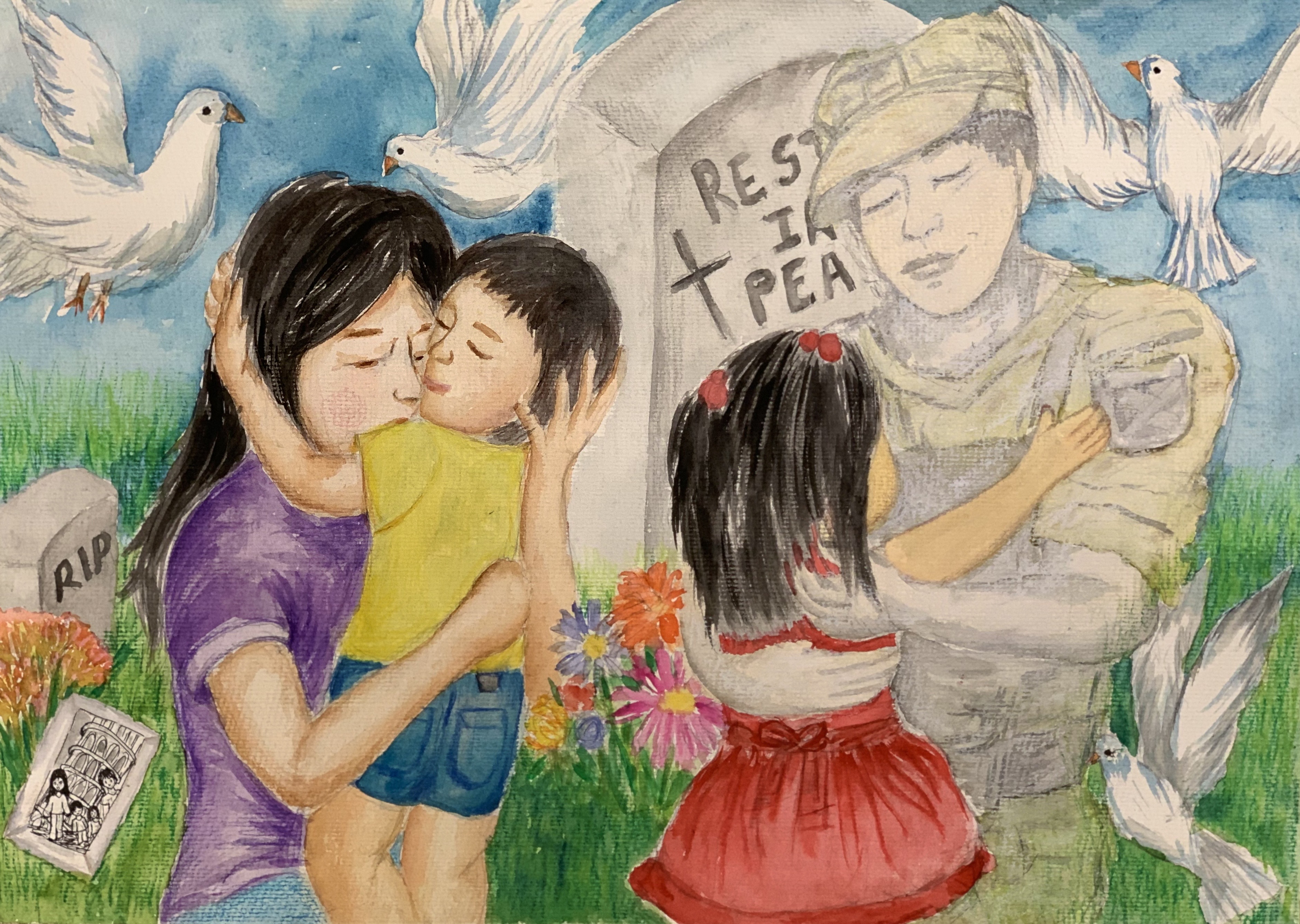 Student artwork by Eudora