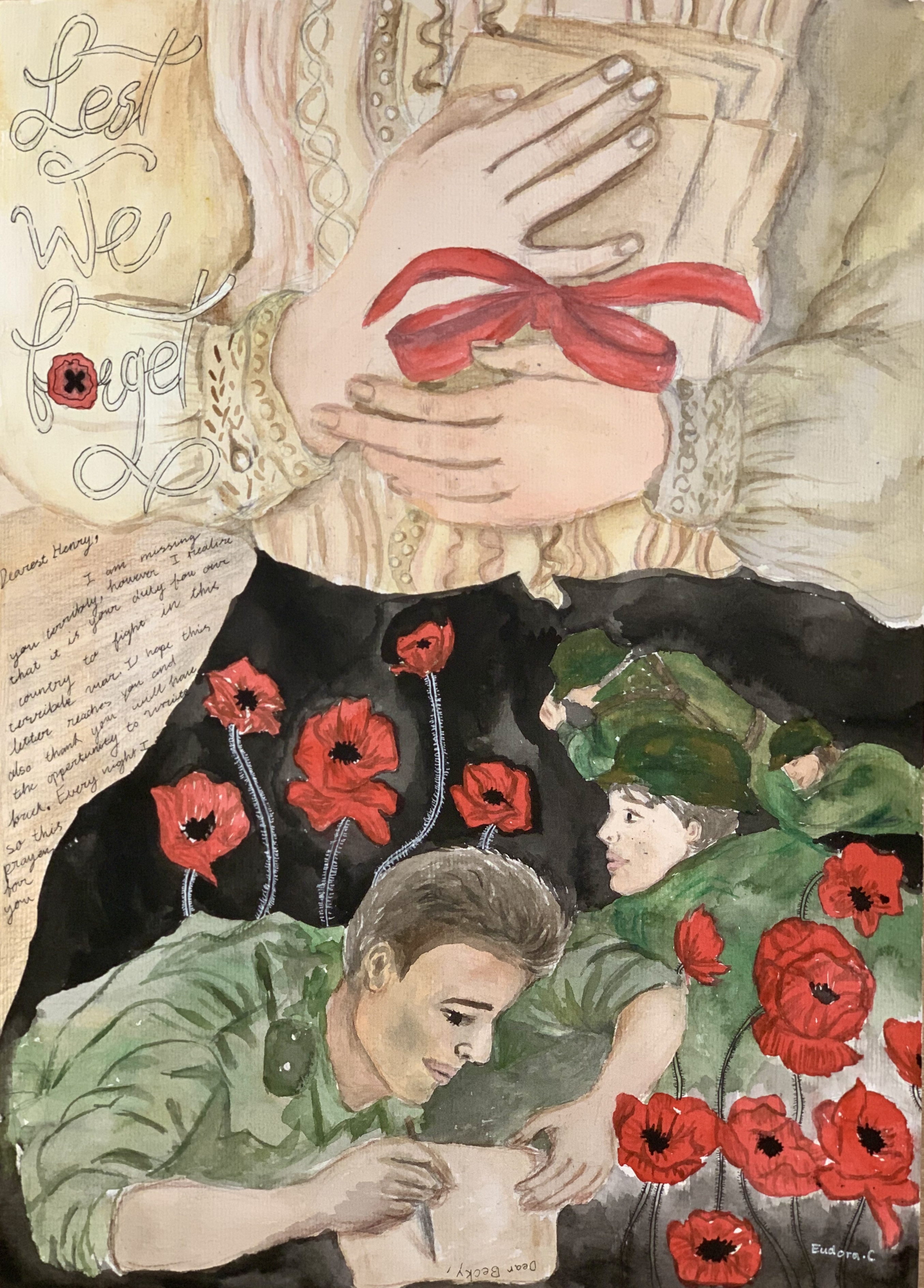 Student artwork by Eudora