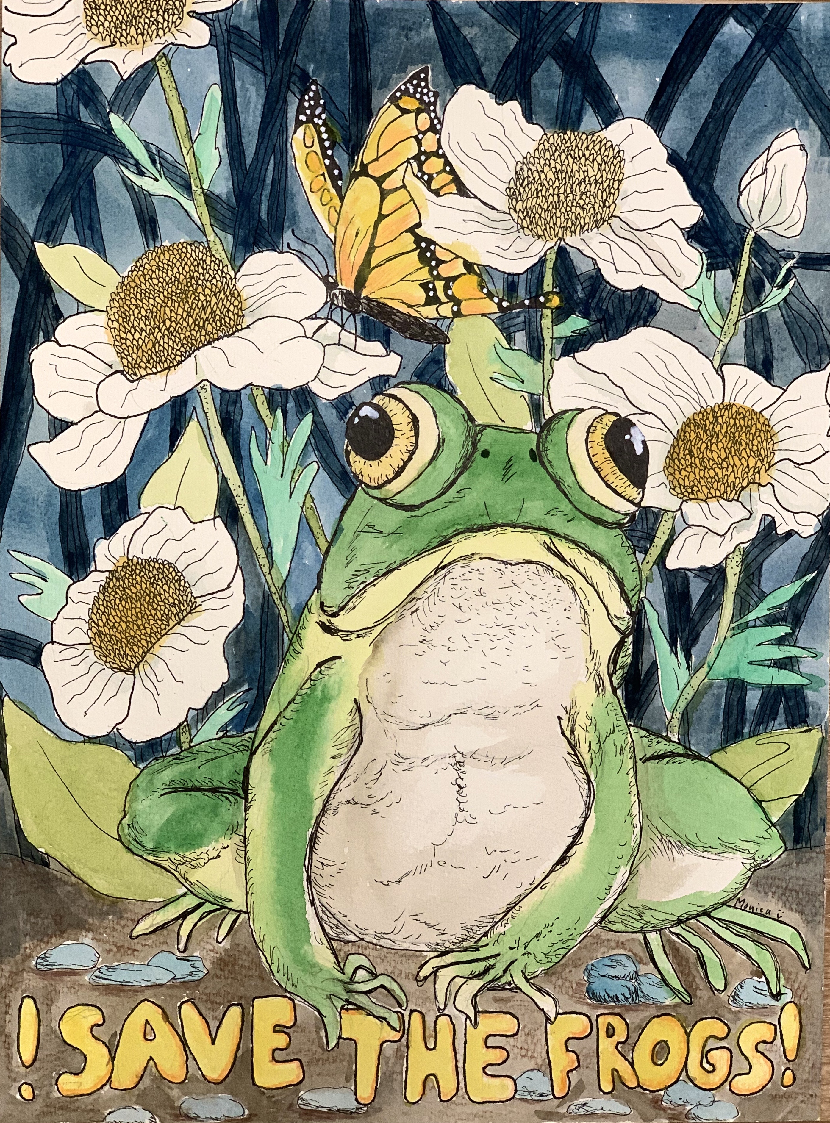 Student artwork by Monica Tsang